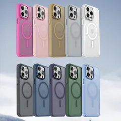 iPhone用ケース MagSafe対応 10色スマホケース iphone17 iphone17pro  iphone17promax カバー 耐衝撃 透明 クリア アート iPhone16/16pro/16pro max/15/15pro