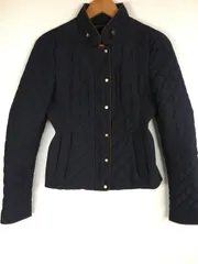 ZARA WOMAN キルティングジャケット レディース ネイビー 3042202512200027