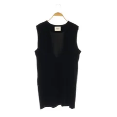 トップス euw nuance collar gilet / brown タグ付euw ジレ nuance collar gilet / brown 2