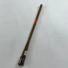 【美品】 帯締め 優品 カジュアル 幾何学 茶緑色 正絹 和装小物  【中古】