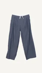 ザラ ワイド パンツ グレー L (韓国ブランド XL)