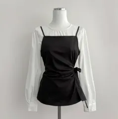 ブラウス ノースリーブ セット ゲストルック ㅊㅊ