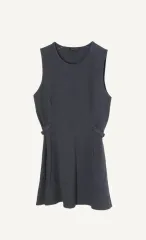 ザラ サイド バックル ミニ ONE PIECE グレー L