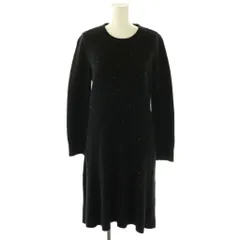 美品　バーバリー　ロンドン　ニット　ワンピース　ブラック　黒　リブ 2025年最新】バーバリー ニットワンピースの人気アイテム - メルカリ