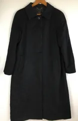 Carat 三陽商会 カシミヤロングコート レディース 11 ブラック 3042202512200030