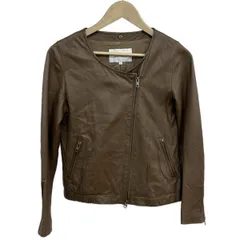 BEAUTY&YOUTH UNITEDARROWS(ビューティアンドユース ユナイテッドアローズ) ライダースジャケット サイズM レディース - ブラウン 長袖/秋