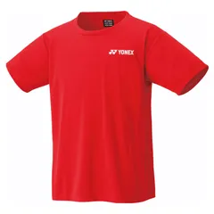 ヨネックス YONEX ユニドライTシャツ テニス・バドミントン アパレル(ユニ) 16800-496、(496)レッド