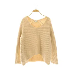 最終値下げ　Acne studios デボラウールニット　XS キャメル 最終値下げ Acne studios デボラウールニット XS キャメル - メルカリ