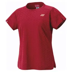 ヨネックス YONEX ウィメンズゲームシャツ テニス・バドミントン アパレル(レディース) 20798-387、(387)ボルドー