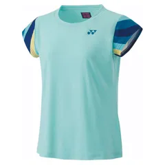 ヨネックス YONEX ウィメンズゲームシャツ テニス・バドミントン アパレル(レディース) 20754-470、(470)シアン