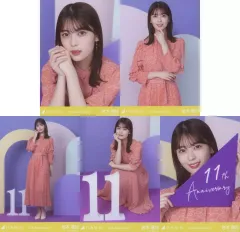 【中古】生写真(坂道シリーズ) ◇岩本蓮加/「乃木坂46 11th YEAR BIRTHDAY LIVE」会場限定ランダム生写真 「11周年記念/11th Anniversary」 5種コンプリートセット