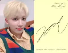 【期間限定値下げ】SEVENTEEN ジョンハン 直筆サイン 中国ヨントン 限定 SEVENTEEN｜Kpop ヨントン サイン会 ボーダー｜note