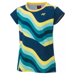 ヨネックス YONEX ウィメンズゲームシャツ テニス・バドミントン アパレル(レディース) 20755-458、(458)マリン