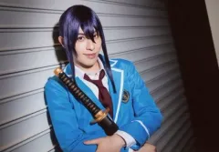 【中古】生写真(男性) 神永圭佑(神崎颯馬)/横型・上半身・制服・寄りかかり・キャラクターショット/「『あんさんぶるスターズ!エクストラ・ステージ』～Destruction × Road～」ブロマイド(個人セット)B