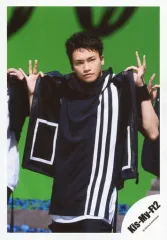 【中古】生写真(ジャニーズ) Kis-My-Ft2/二階堂高嗣/上半身・衣装黒白・ジャケット両手で開く・体正面/「PICK IT UP」PV＆ジャケ写撮影オフショット/公式生写真