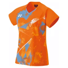 ヨネックス YONEX ウィメンズゲームシャツ テニス・バドミントン アパレル(レディース) 20771-160、(160)Bオレンジ