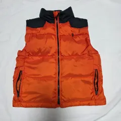 満4～5歳 POLO RALPH LAUREN ポロラルフローレン オレンジ ダックダウン ベスト