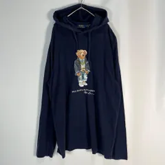現行 POLO RALPH LAUREN ポロベア パーカー　XLサイズ