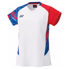 ヨネックス YONEX ウィメンズゲームシャツ テニス・バドミントン アパレル(レディース) 20774-011、(011)ホワイト