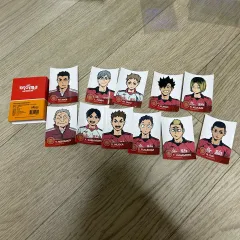 ハイキュー THE HYUNDAI 音駒高校 ミニステッカーセット 黒尾研磨