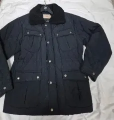 ヴィンテージ/中古 キルティングジャケット ブラック XL