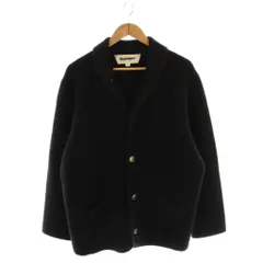 【中古】スロープスロー SLOPESLOW JACKET HFジャケットニット アウター カシミヤ L ネイビー ブラウン /CX ■OS ■AD スロープスロー SLOPESLOW JACKET HFジャケットニット アウター