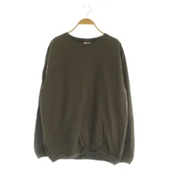 グッドウェア Goodwear リブ Tシャツ 長袖 ロンT L ブラウン /MY ■OS