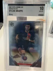 2023 TOPPS トップス クロム チャンピオンズリーグ キリアン・エムバペ シルバー リフレクター BRG10