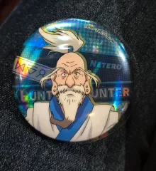 HUNTER×HUNTER ネテロ 会場 缶バッジ