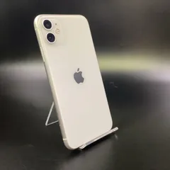 iPhone 11 128GB ホワイト SIMフリー 白ロム 73%【難有】【最速発送】