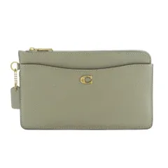 コーチ COACH リストレット ポーチ カードケース ミニポーチ コインケース 小銭入れ レザー グレー C8434 /MI ■OS