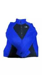 THE NORTH FACE ザノースフェイス 配色 バイカラー フリース ラグラン ブルー ブラック ヴィンテージ フリース ジャケット アウター