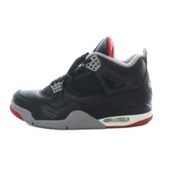 ナイキ NIKE AIR JORDAN 4 Retro Bred Reimagined エアジョーダン 4 レトロ スニーカー シューズ 28cm 黒 ブラック グレー 白 ホワイト FV5029-006 /RI ■OS