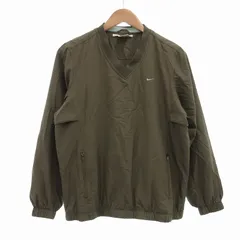 ナイキゴルフ NIKE GOLF プルオーバー ピステジャケット ウインドブレーカー M カーキ /UO