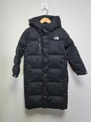 THE NORTH FACE ザノースフェイス キッズ ブラック ロング丈 ダウンジャケット