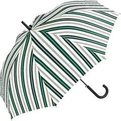 Wpc. 雨傘 BASIC JUMP オルタネイトストライプ 長傘 メンズ 《晴雨兼用》 親骨65cm 直径110cm 大きい 軽い ジャンプ はっ水 耐風 風に強い 丈夫 男性 女性 レディース 通勤 通学 旅行 おしゃれ シンプル UX01-081-001