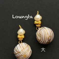 3858チェコビーズピアス チェコビーズパール アンティークピアス 樹脂ピアス