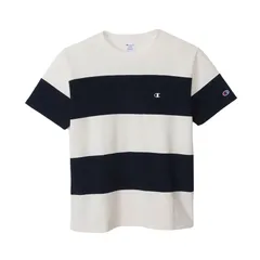 チャンピオン champion PANEL  SHORT SLE CASUAL WEAR HALF SLEEVE T-SH (C3-X360)、(370)ネイビー