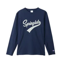 チャンピオン champion LONG SLEEVE BASIC ウェア(メンズ・ユニ) (C3-C421)、(370)ネイビー