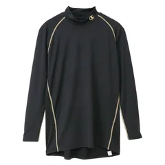 champion(チャンピオン) モックネックロ UNDERWEAR-MENS アンダーウェア(メンズ) (CM4HY261)、(981)ブラックXゴールド