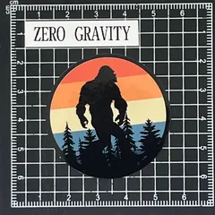J705　アウトドア・キャンプ防水ステッカー ZEROGRAVITY