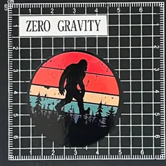 J703　アウトドア・キャンプ防水ステッカー ZEROGRAVITY