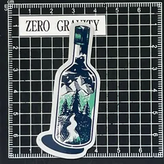 J730　アウトドア・キャンプ防水ステッカー ZEROGRAVITY