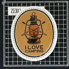 J743　アウトドア・キャンプ防水ステッカー ZEROGRAVITY