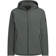 adidas アディダス プレミアム スポーツ 圧着加工フリースウーブン フードジャケット マルチスポーツ ウインドシャツメンズ f6835-ka1219、J/5XL