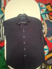 ポロラルフローレン ガーメントダイイングシャツ Mサイズ クラシックフィット