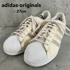 adidas originals アディダス オリジナルス スーパースター 27cm SUPERSTAR Always Original GW0592 ローカット スニーカー アイボリー ホワイト レザー メンズ ★ ■■