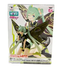 バンプレスト 初音ミク CRANEKING 初音ミクレーシングVer. 「レーシングミク2017 Team UKYO 応援Ver.」 フィギュア
