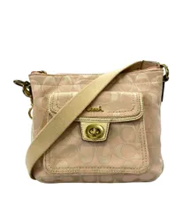 コーチ ショルダーバッグ 斜め掛け シグネチャー レディース COACH