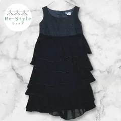 COMME des GARÇONS COMME des GARÇONS コムコム　ドッキングワンピース　ドレス　ティアード　変形　花柄　ポリ縮　サイズXS